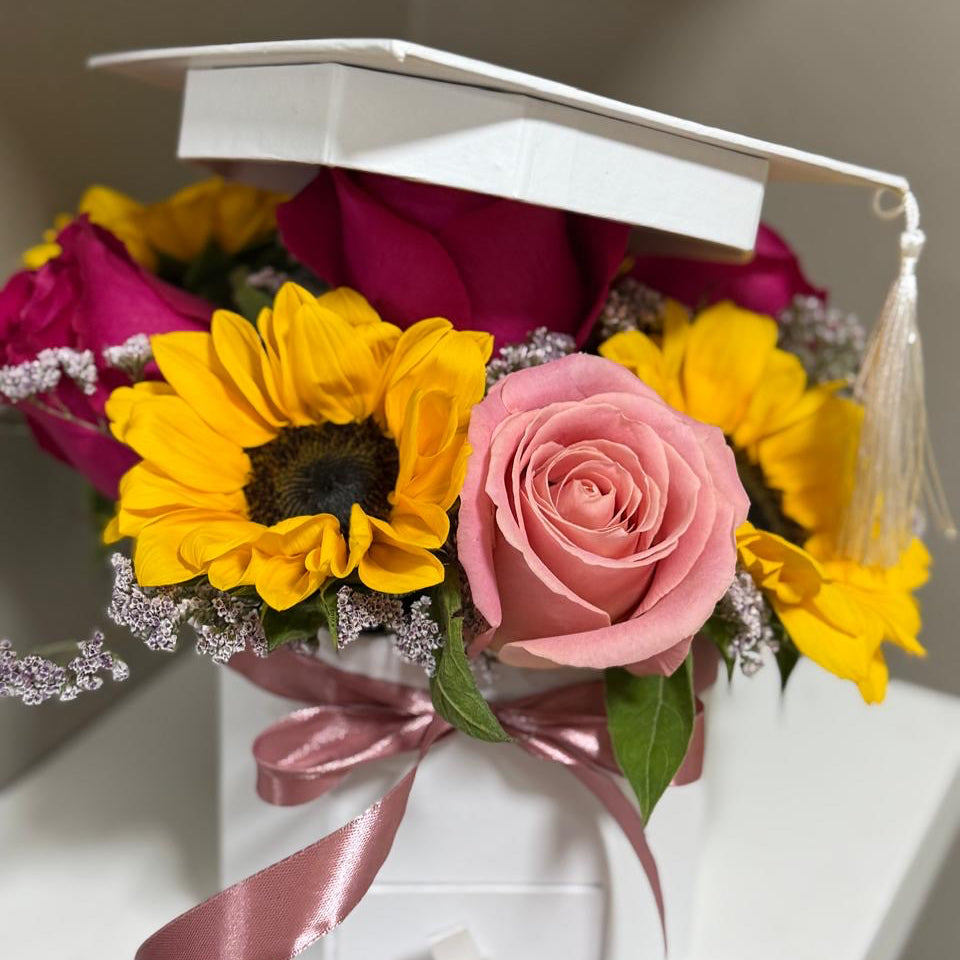 Coffret de Roses Diplômée
